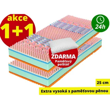 Matrace Matrace za hubičku.cz Tony 80 x 200 x 25 cm 1+1