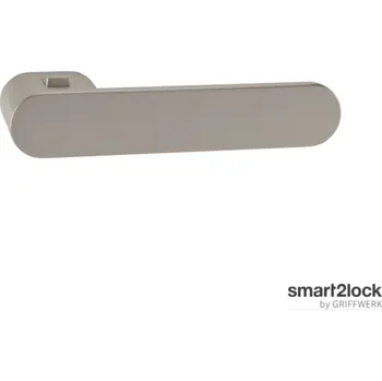 Dveřní kování MP KOVÁNÍ GK - AVUS ONE S2L Provedení: KLIKA/KLIKA WC PRAVÁ, Povrch: Velvet šedá, Typ otvoru: BEZ SPODNÍ ROZETY