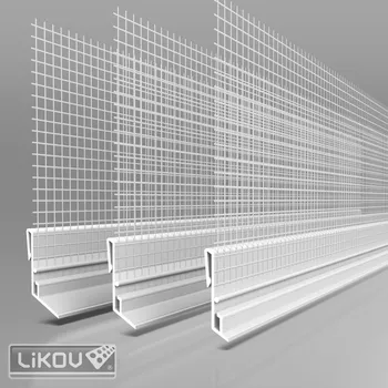 Stavební profil KZS Profil okapní LE-V Likov Šířka: 6 (mm)