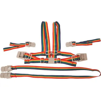 Kšíry pro dítě Dreambaby Bezpečnostní popruhy Rainbow Colour