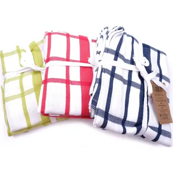 Utěrka Kuchyňská utěrka 50x70cm karo (3ks/bal.)