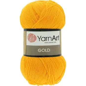 Galanterie YarnArt Gold 9047 žlutá