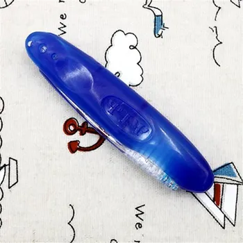 Zubní kartáček Skládací zubní kartáček s bambusovým uhlím - Tmavě modrá