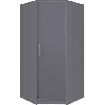 Šatní skříň SMART a | rohová šatní skříň SR4 | 95x95 cm | UNI dvířka | antracit