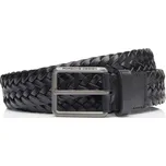 Porsche Design Casual Belt Pin Buckle 35 Opasek šířka 3,5 cm černý black (možnost upravit délku)