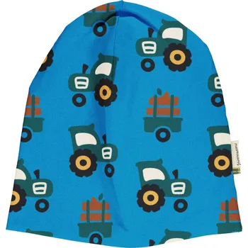 Kojenecká čepice Dětská čepice s podšívkou TRACTOR Maxomorra Velikost: 56/58