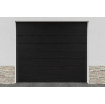 Garážová vrata Sekční garážová vrata VEBRA - Wenge (Sekční garážová vrata)