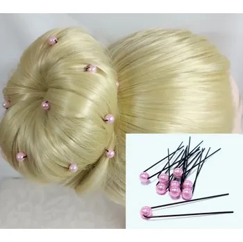 Vlásenka Afrodita s perličkou tmavší růžovou (sada 3ks) bv05f