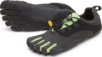 Pánská běžecká obuv Vibram FiveFingers V-Run Retro černá/zelená/černá