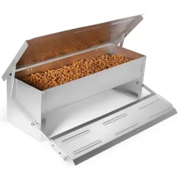 krmítko pro hospodářská zvířata Agrofortel Nášlapné krmítko plechové