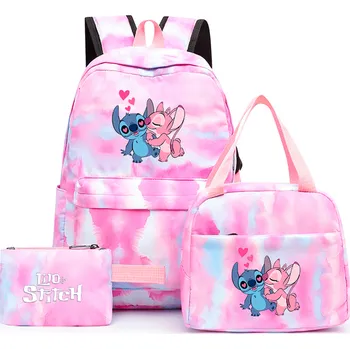Batoh Disney Stitch s taškou na oběd - 030