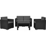 Progarden Zahradní nábytek polyratan MALIBU sada 4 ks + polstry