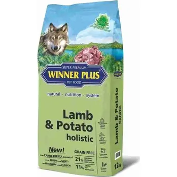 Krmivo pro psa Winner Plus Lamb &amp; Potato Holistic - 2x12kg