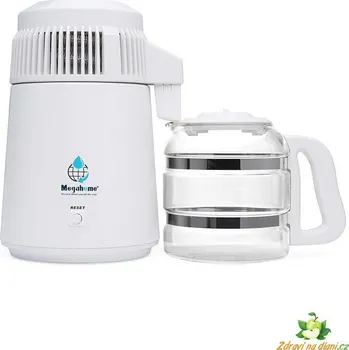 Filtrace vody AQUA Compact II - bílá - nejprodávanější destilační přístroj se skleněnou nádobou na vodu + VIP přístup (9.990Kč), + eBook Zdraví a voda (490Kč), + DVD Relax (349Kč), + Doprava zdarma EcoWater 4719861960151