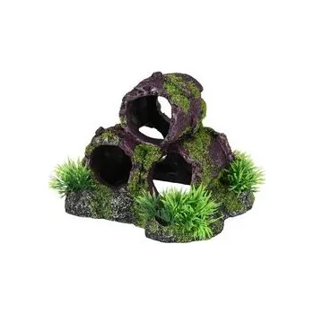 Akvaristika Flamingo akvarijní dekorace potrubí 13 x 11 x 11 cm