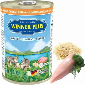 Krmivo pro psa Winner Plus Puppy Junior Drůbeží maso s rýží - 400g