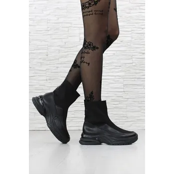 Dámská zimní obuv Ctogo Gogo Ponožkové kotníkové boty SS74-1B Velikost: 41