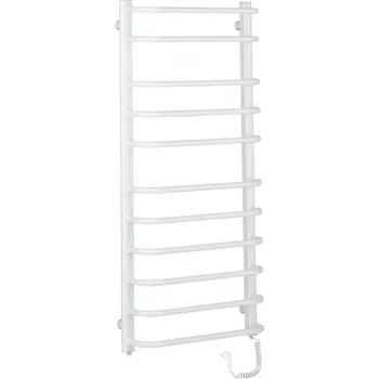 Radiátor CERANO - Elektrický sušák ručníků Alessandro - 228 W - bílá lesklá - 1160x550 mm