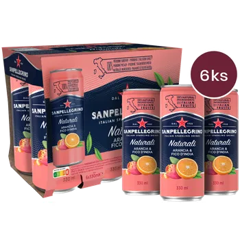Limonáda Sanpellegrino Arancia & Fico d´India, plech, 0,33l - 6 ks