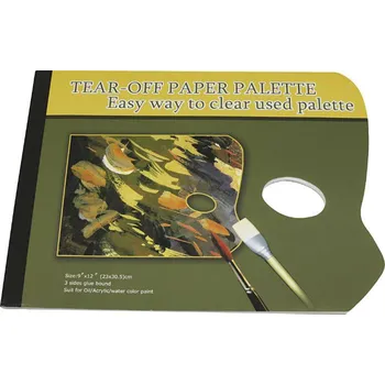 Malířské plátno D.A. Paleta papírová 23x30,5cm (40 listů)