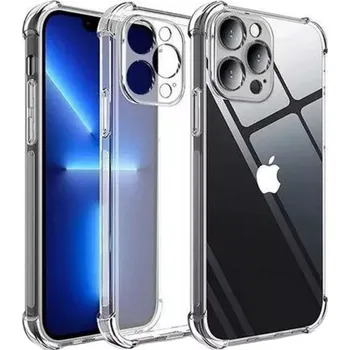 Pouzdro na mobilní telefon IZMAEL.eu Silikonové pouzdro se zesílenými hranami pro Apple iPhone 14 pro Apple iPhone 14 Pro Max transparentní