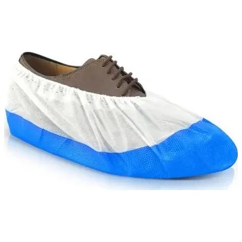 Návleky na obuv z netkané textilie pogumované (modré), 50ks