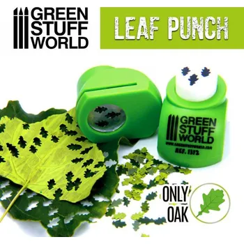Plastikový model Miniature Leaf Punch (Light Green)