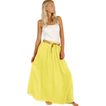 Dámská sukně Glara Dámská dlouhá sukně s kapsami 947011