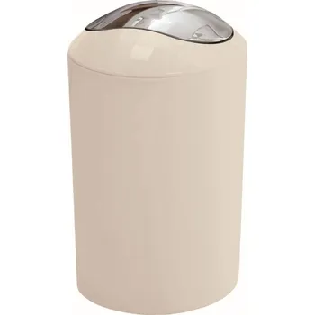 Odpadkový koš Kleine Wolke Glossy odpadkový koš 5 l chrom-béžová 5063291858