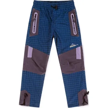 Dětská móda CHLAPECKÉ OUTDOOROVÉ KALHOTY/ SPORTOVNÍ KALHOTY PRO KLUKY Velikost: 104, Barva: Modrá