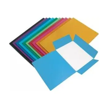 Mapa odkládací A4 prešpánová 3 klopy (253), světle modrá