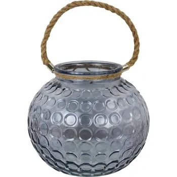 Svícen Skleněná dekorace šedá S0072/V