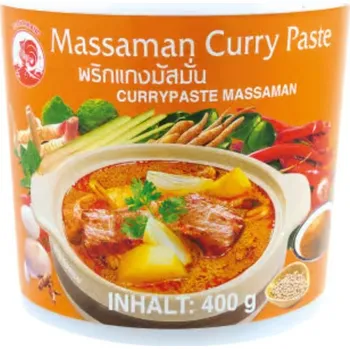 Omáčka Cock Brand Thajská Massaman Kari Pasta 400g