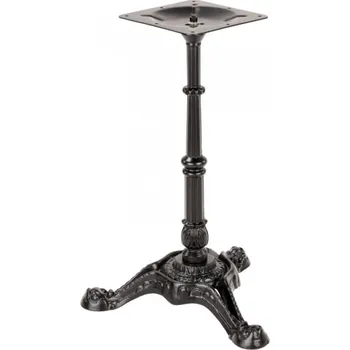 Stolová podnož Interex design Stolová podnož BAROKKO 80 / Černá matná 720 mm