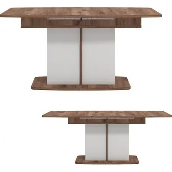 Jídelní stůl Rozkládací jídelní stůl Fredrik - dub flagstaff/bílá