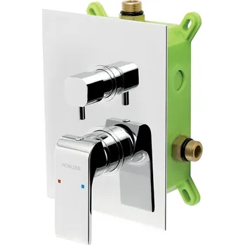 Novaservis Podomítková baterie s boxem 2 vývody, SHARP