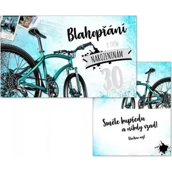 Přání MFP k narozeninám 30 M11 463 T s textem