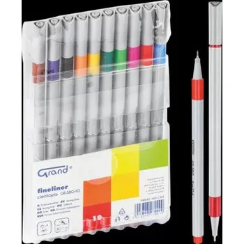 Popisovač fineliner Grand 0.4 mm GR-380 10ks 160-2302