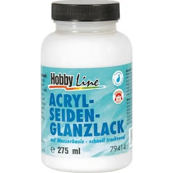 Olejová barva Kreul Akrylový lak transparentní na vodní bázi 275 ml sametový