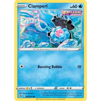 Sběratelská karetní hra Pokémon karta Clamperl 065/264 - Fusion Strike
