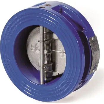 Kanalizační potrubí Ivar Mezipřírubová motýlová zpětná klapka - série D6 - DN 400, L=140mm, -10°C až +100°C BRA.D6.031