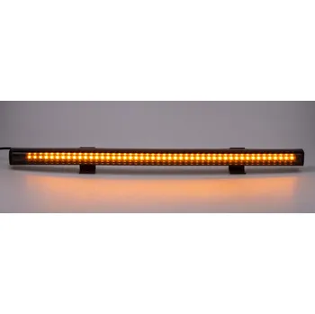 Přídavný světlomet Gumové výstražné LED světlo vnější, oranžové, 12/24V, 440mm