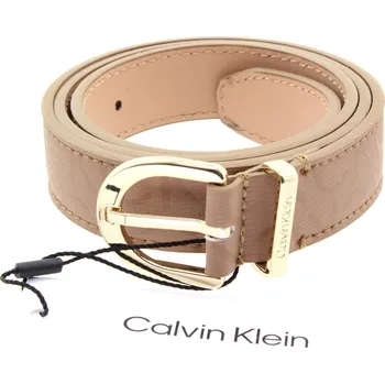 Opasek CALVIN KLEIN Dámský béžový pásek K60K610009-0HE-622 Velikost 90