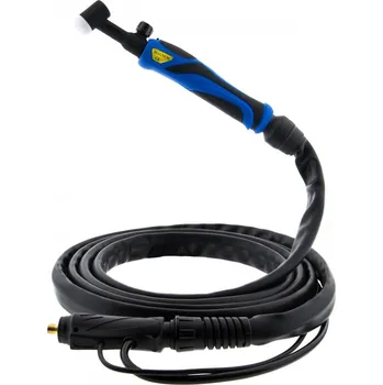 Svářečka Svářecí hořák TIG | TSR 17 | X35% | ventilek + spínač 4m s ventilkem 35-50