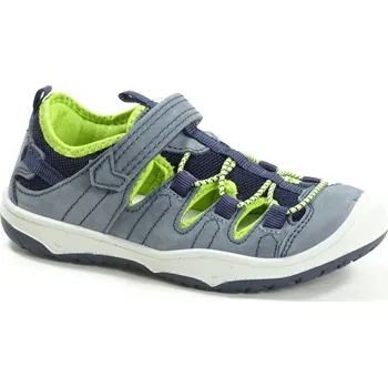 Dívčí obuv Santé OR/22906 BLU Barva: Šedá, Velikost: 33, Stélka: Kožená