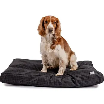 Pelíšek pro psa Matrace nylon Lazy paměťová černá 90x60x10