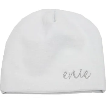 Čepice ENIE BABY dětská čepice Šedá 3-6m