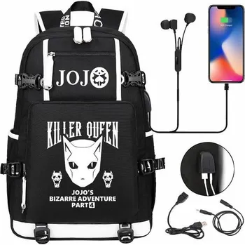 Sportovní batoh Unisex batoh s USB - 018