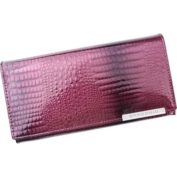 Peněženka Dámská kožená peněženka Gregorio GF106 fialová | KabelkyproVas.cz