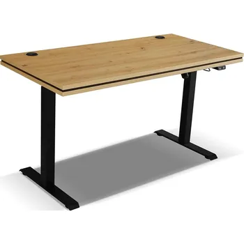 Psací stůl MELTA | psací stůl AR161 | vrchní deska 5,5 cm | ELEKTRICKÁ REGULACE VÝŠKY | 138 cm | artisan